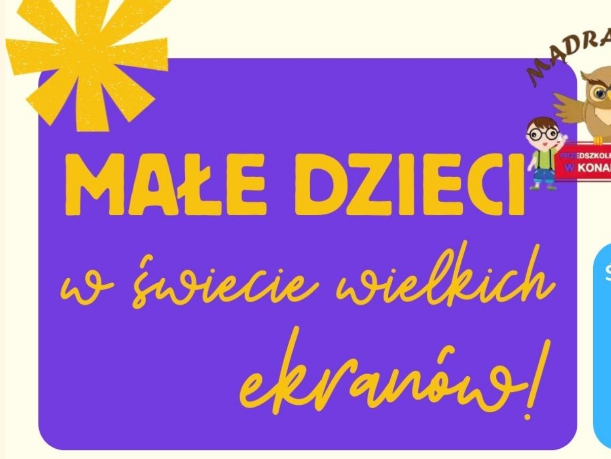 Małe dzieci w świecie wielkich ekranów